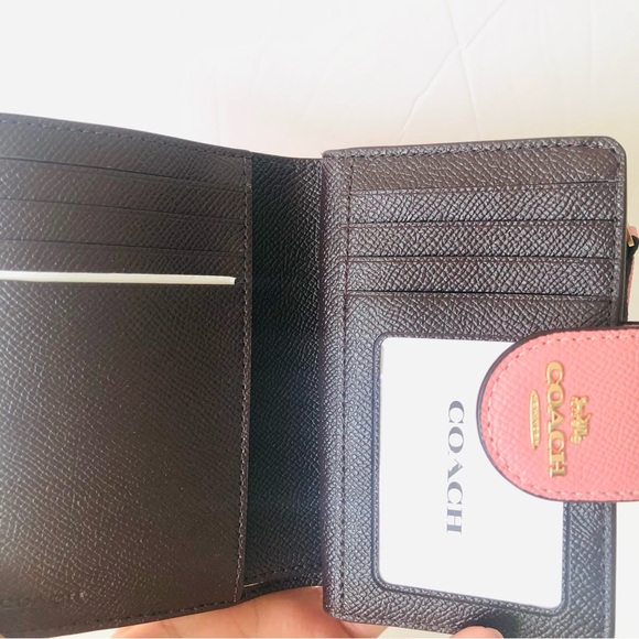 Coach Medium Corner Zip Wallet in Bubblegum Pink - Picture 5 of 5